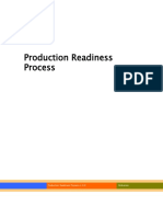 Ensure Production Readiness with Process