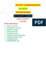 Upsc Assistant Commandant: by Study Funda