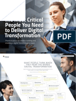 The Most Critical People You Need to Deliver Digital Transformation