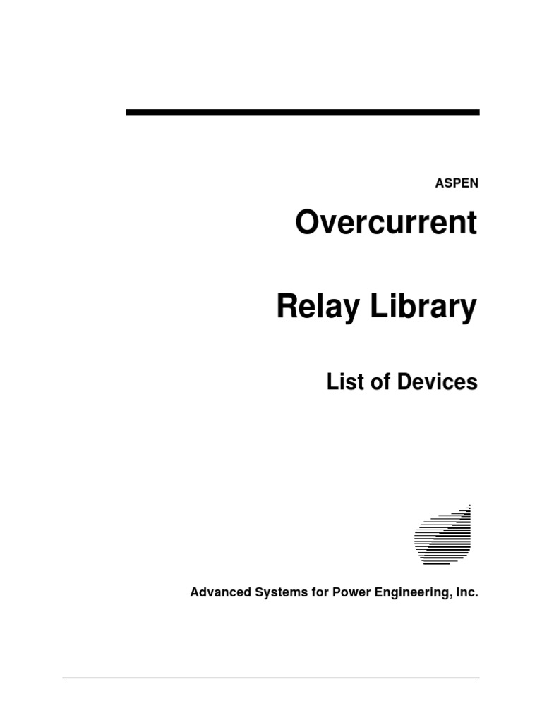 Over Current Curves List | PDF | Fuse (Electrical) | Relay