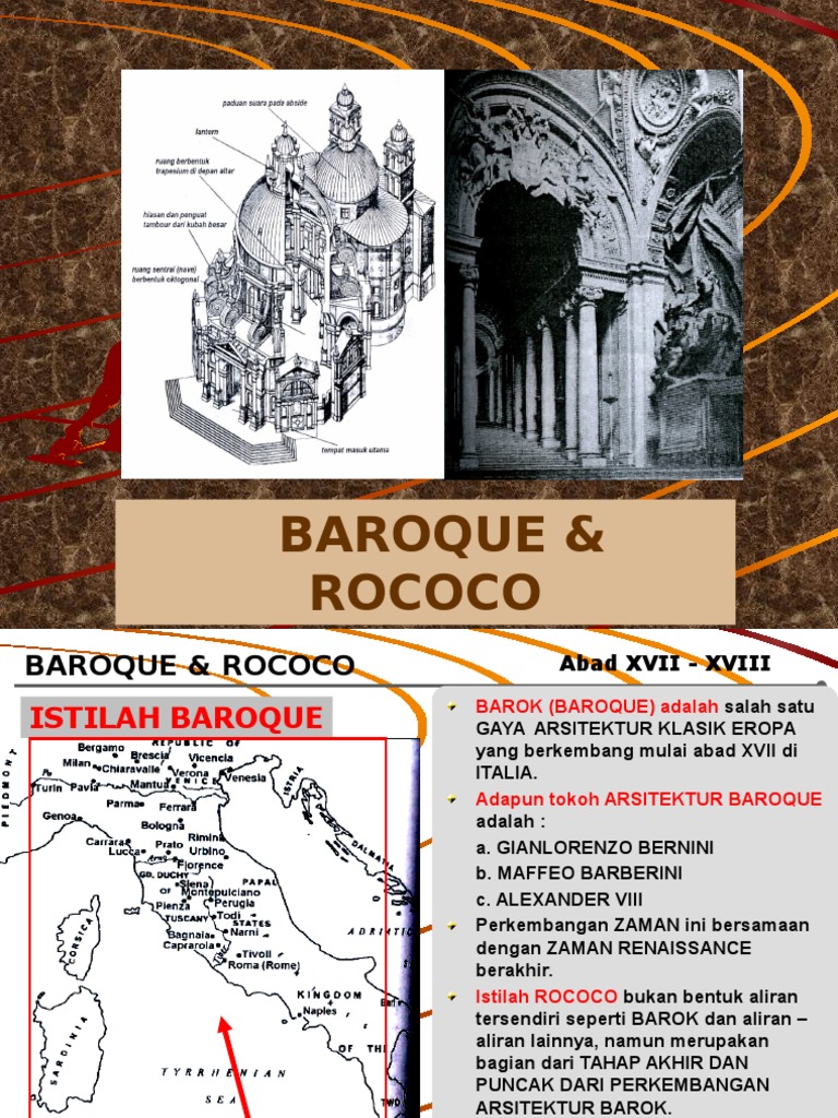 Arsitektur Barok dan Rokoko | PDF
