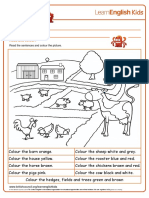 Colouring Pages Farm PDF