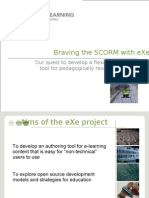EXE Scorm Manual For The E-Learning Content Generator
