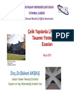 LRFD Ve Asd Tasarim Yontemleri - B. Akbas PDF