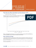 Internet Access and Use Statistics - Households and Individuals