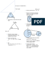 Latihan Soal Matematika Kelas Viii Semester 2