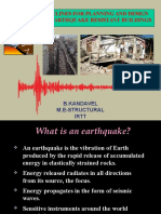 Earthquake Seminar