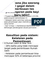 Bagaimana Jika Seorang Bayi Gagal Dalam Pemeriksaan Tes Pendengaran Pada Bayi Baru Lahir?