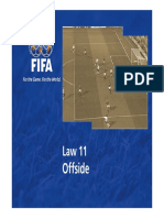 Fifa law 11 Offside