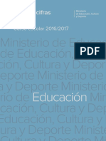Datos y Cifras Educación 2016-2017