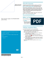 HP Storageworks Controller Enclosure Replacement Instructions