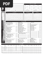 Delta Green Character Sheet | PDF | Games &amp; Activities | Young Adult