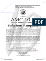 AMC 10 B Solutions