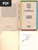 BAREMBLITT_Gregorio - Cinco licoes sobre a transferencia.pdf