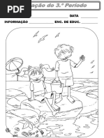 Fichas de Avaliação Do 3º Período - 4º Ano