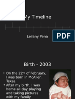 Pena Timeline