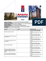 MORSON GROUP Job Interview Questionnaire Form