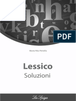 Lessico Soluzioni PDF