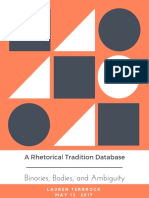 LT - Rhetorical Tradition Database
