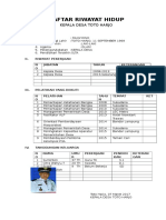 Daftar Riwayat Hidup