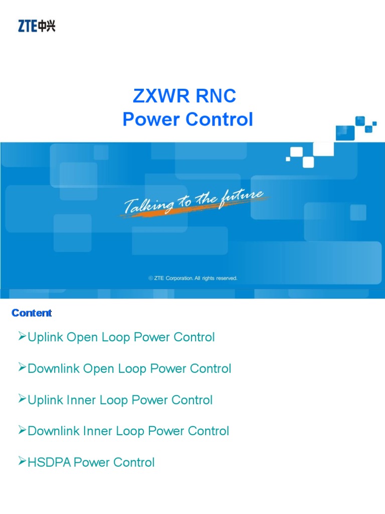 Power Control Techniques in WCDMA | PDF | High Speed Packet Access ...