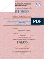 Analyse de La Matiere Active A - ZEROUAL Chaimae - 3302