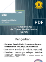 Ketuban Pecah Dini