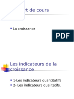 Cours de Croissance