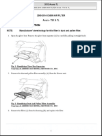 Removal & Installation: 1. Open The Glove Box. Remove The Glove Box Separator (A) by Carefully Pulling It Straight Back