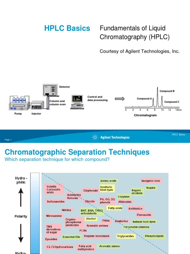 HPLC Fundamentals and Techniques | PDF | High Performance Liquid ...