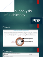 Thermal Analysis of A Chimney: Fea Lab Project