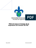 Manual Impresora 3D