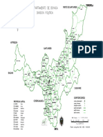 Mapa de La División Politica de Boyacá PDF