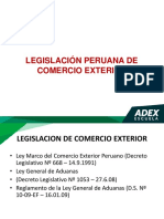 Legislación Peruana de Comercio Exterior