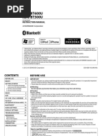 Manual - Kenwood Bt500u PDF