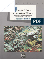 Norberto Bobbio - Ni Con Marx Ni Contra Marx PDF