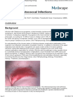 Group A Streptococcal Infections - Background, Pathophysiology, Etiology