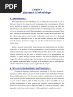 5 - YA RA - Chapter 4 - Research Methodology PDF