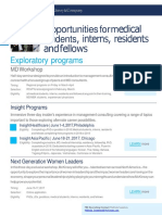 McKinsey Roles For MDs