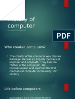 history of computer