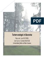 Turism Ecologic in Bucovina