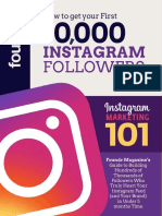How To Get Your First 10,000 Instagram Followers Ebook PDF