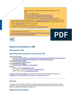 W3C - Espacios de Nombres en XML