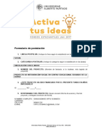 Formulario Postulación Fondo Activa Tus Ideas 2017