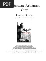 Batman Arkham City GAME Guide