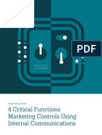 4 Critical Functions Marketing Controls Using Internal Communications
