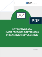 Instructivo FE en SAT Móvil_Factura Móvil