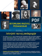 4. Istorijski Razvoj Pedagogije