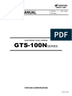 TOPCON GTS-100N - Repair Manual PDF