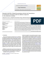 Extended Shelf-Life of Liquid Fermentation Derived Talc Formulations of Trichoderma Harzianum With The Addition of Glycerol in The Production Medium